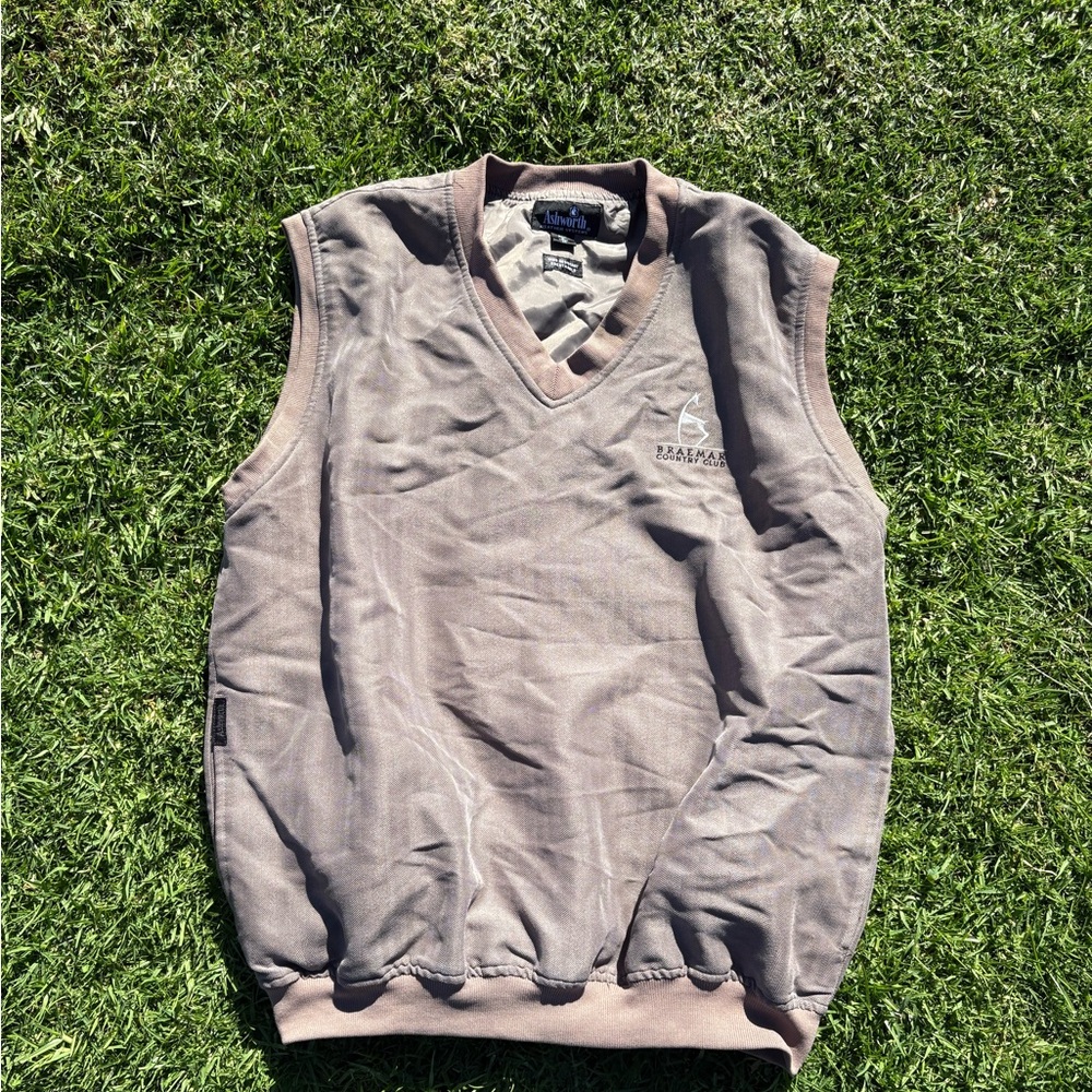 Ashworth country club golfing vest